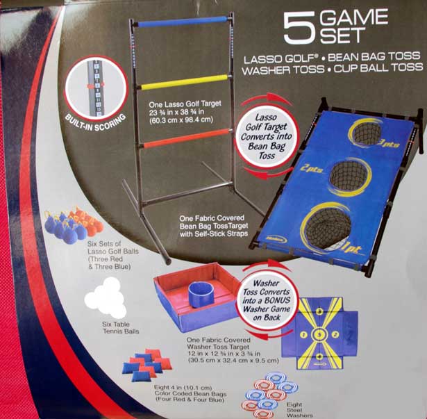5 Game Combo Set