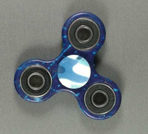 Hand Spinner Fidget Toy - Blue Camo Hand Spinner Fidget Toy - Blue Camo
